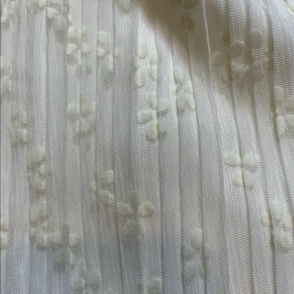 NWT J. Crew Ivory Flutter Lace Tank Cami Women's Size Medium G8413 $89 - Picture 9 of 11